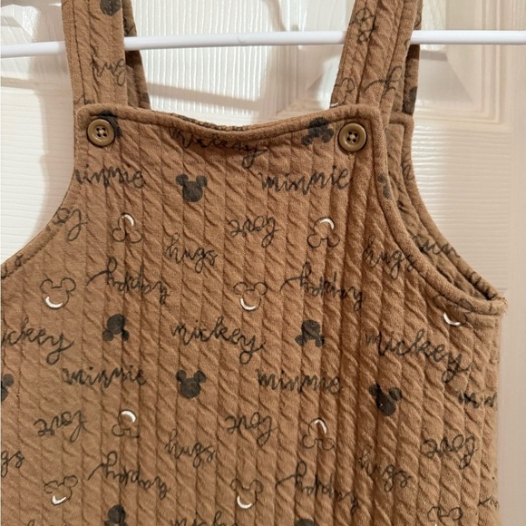 Disney Baby Mickey Mouse Quilted Overalls - Picture 4 of 7